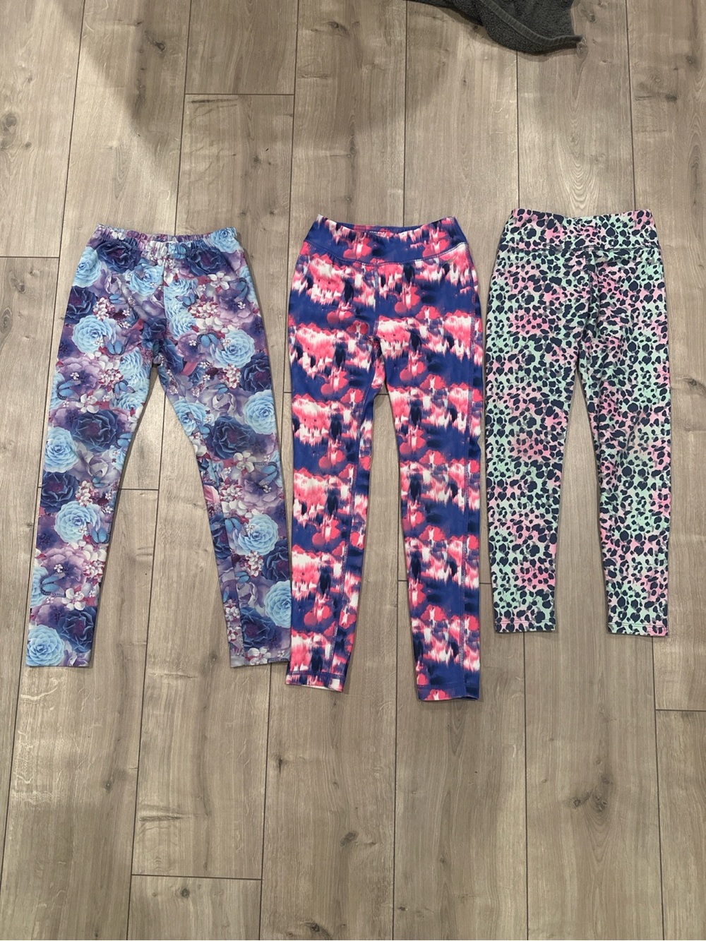 Girls Size 7/8 Leggings Bundle – 3 Pairs Children’s Place & Athletic Works